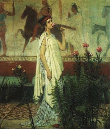 Laura Theresa Alma-Tadema A Greek Woman Sir Lawrence Alma